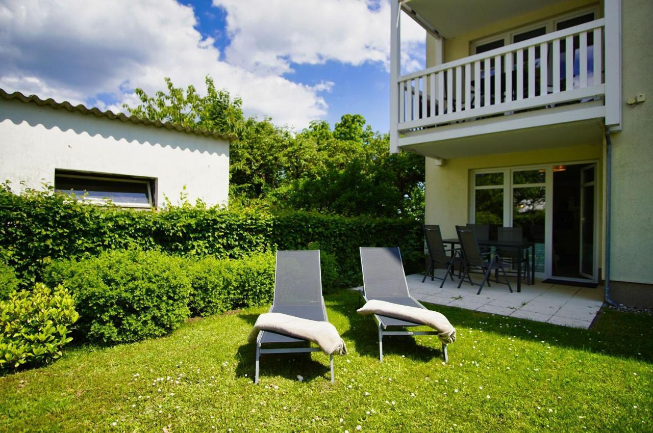 Terrasse, Gratis Nutzung Vom Ahoi Erlebnisbad Und Sauna In Sellin - Meeresblick Fewo 77 Goehren  Exterior photo