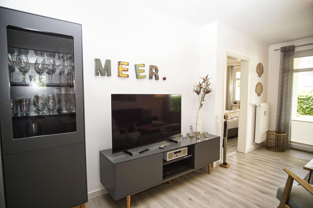 Terrasse, Gratis Nutzung Vom Ahoi Erlebnisbad Und Sauna In Sellin - Meeresblick Fewo 77 Goehren  Exterior photo